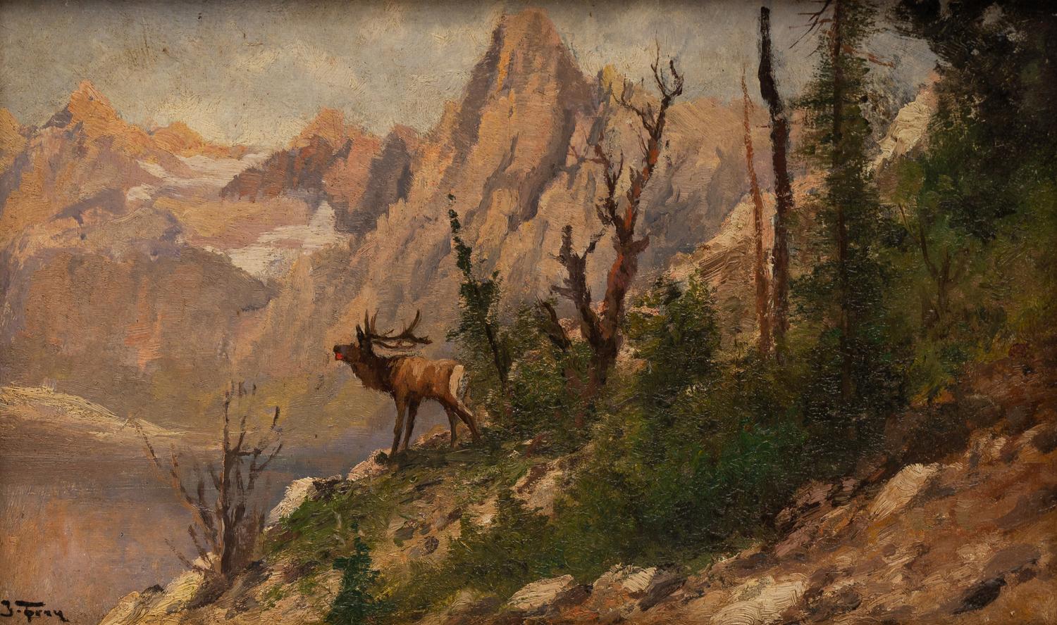 Deer in Landscape
