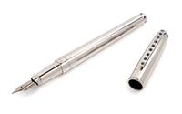 An S.T. Dupont Sky and Fire: Sky Limited Edition Sapphire-Inset Fountain Pen