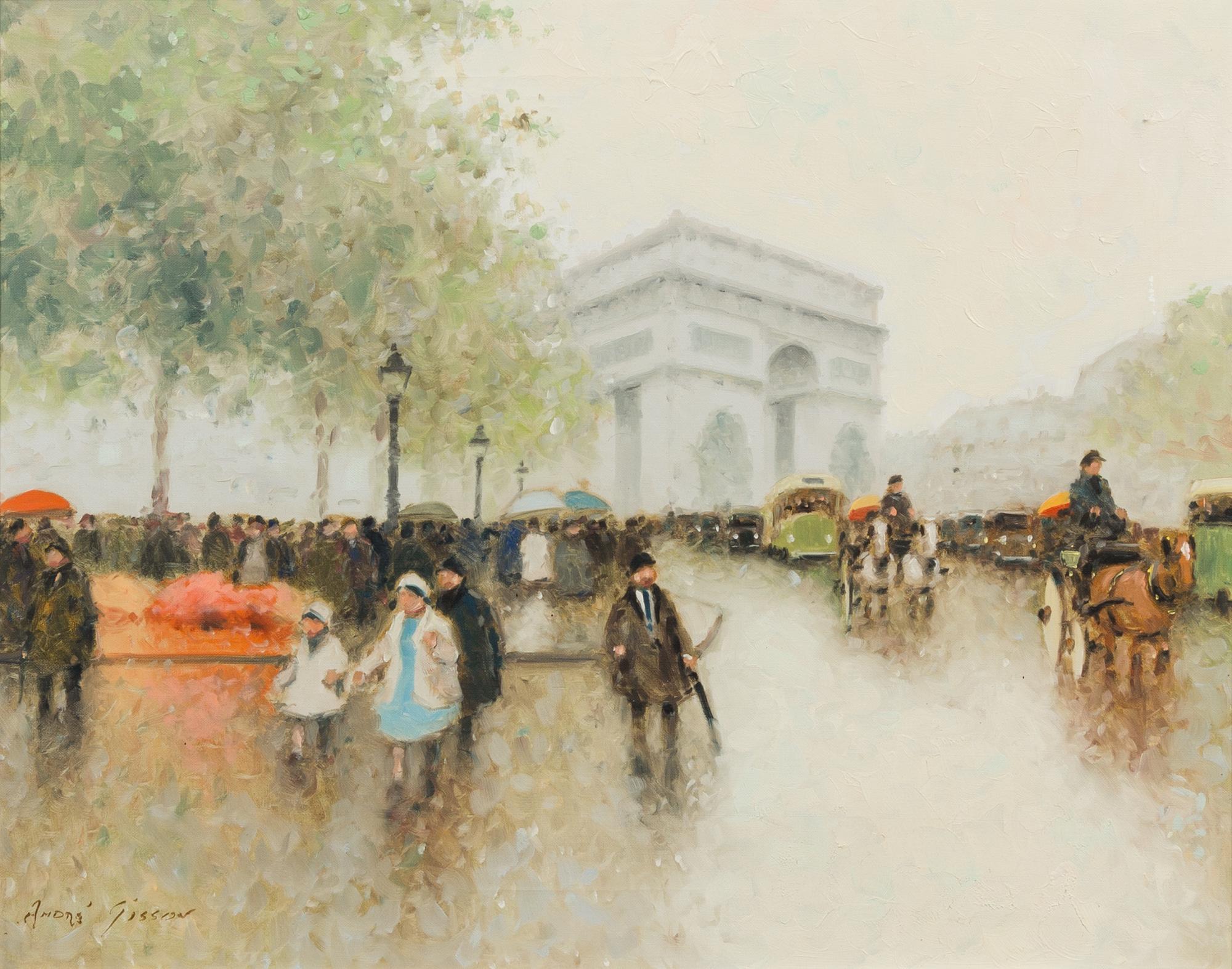 Andre Gisson, (American, 1921-2003), Arc de triomphe