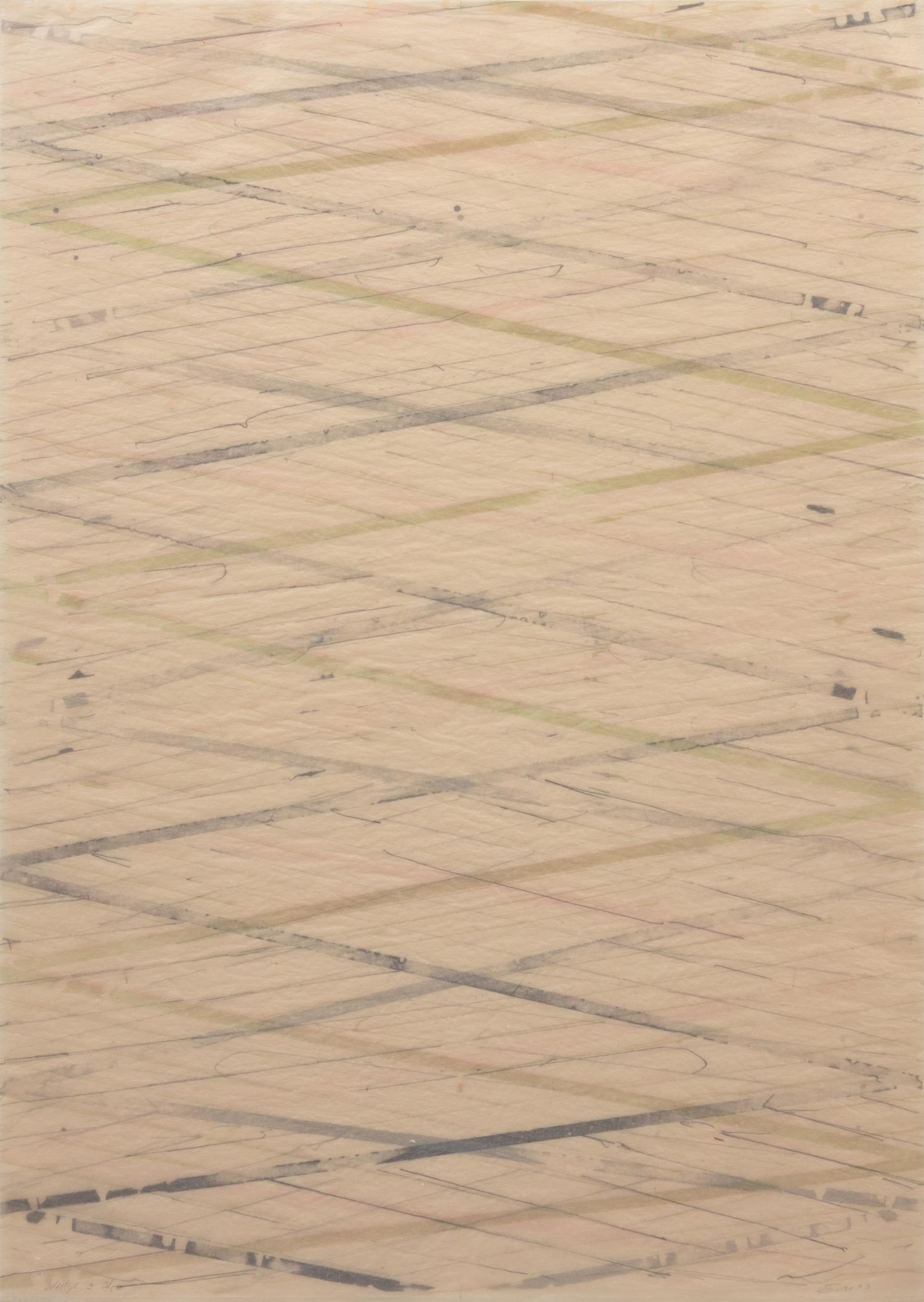 Wedge # 2 , Wedge # 3 , Wedge # 4 , Wedge # 6 and Wedge # 7, 1973 (from Broken Wedge Series)