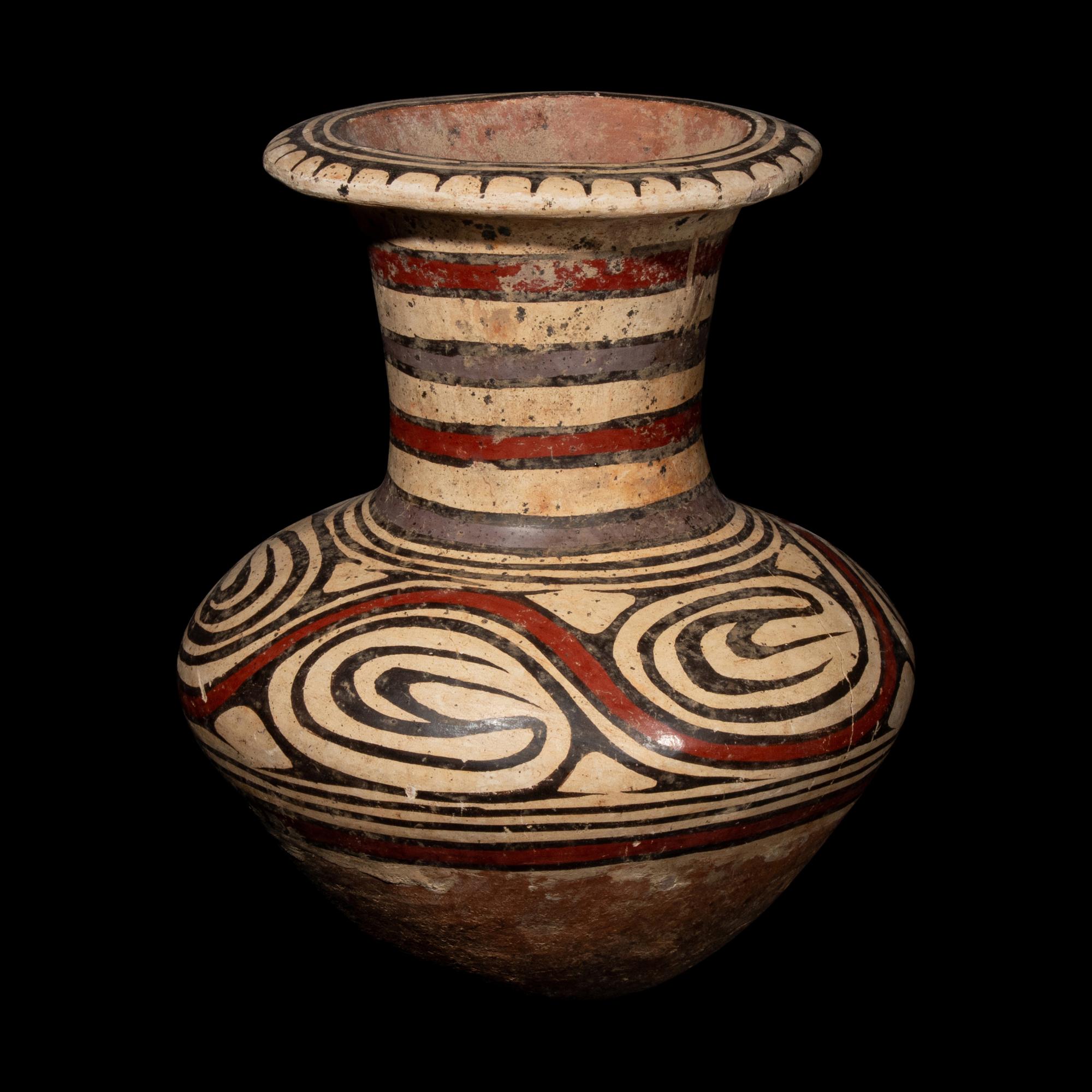 A Coclé Polychrome Jar