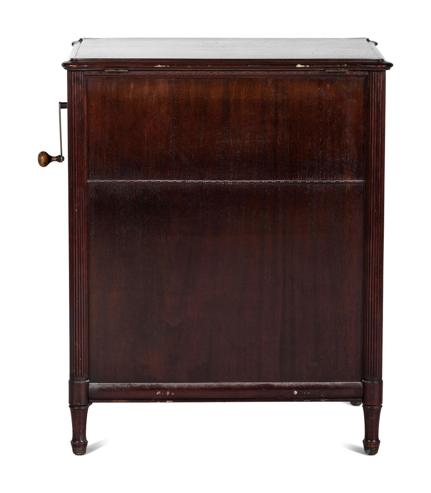 A Swiss-Made Stella Mahogany Console Disc Music Box
