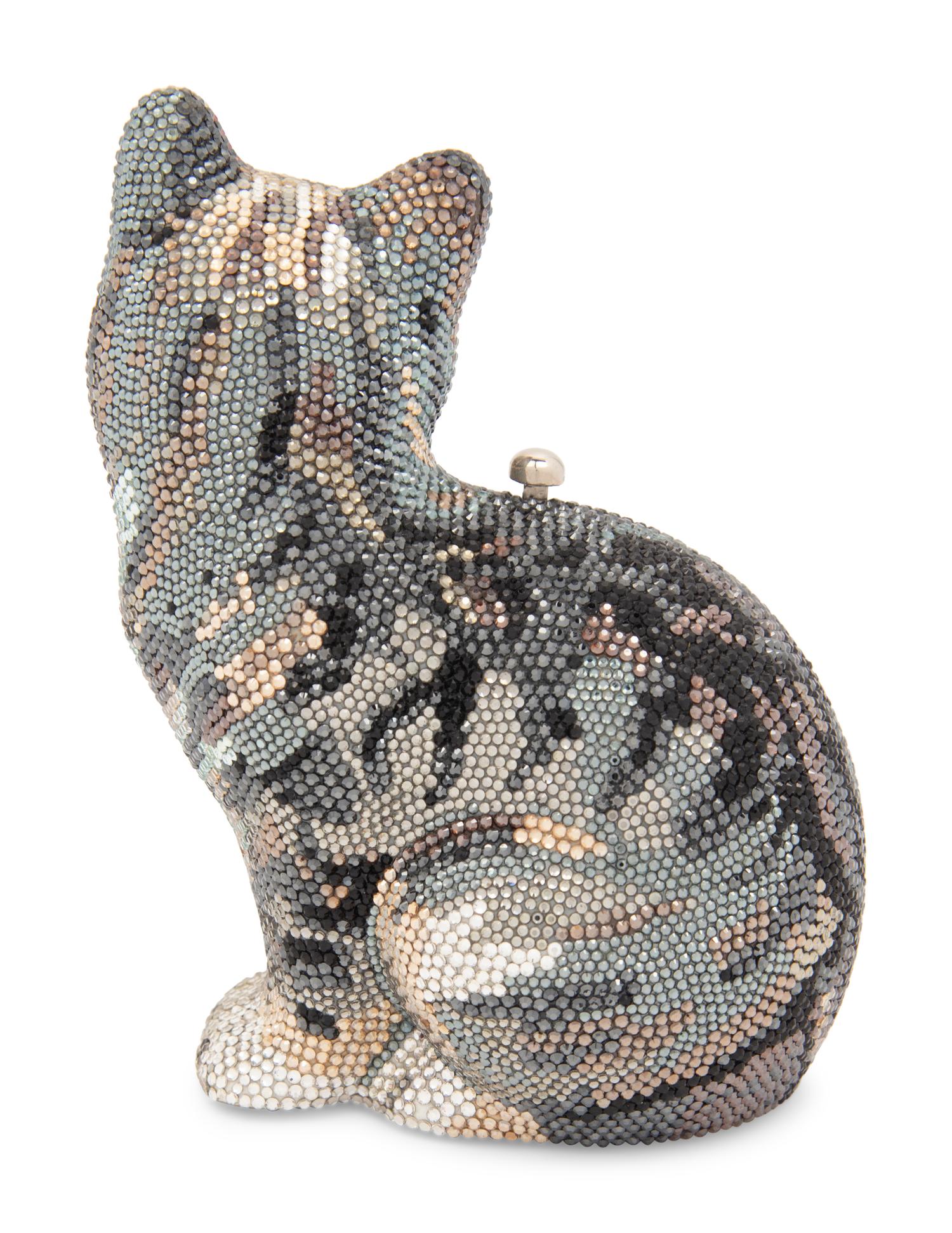 Judith Leiber Cat Minaudière