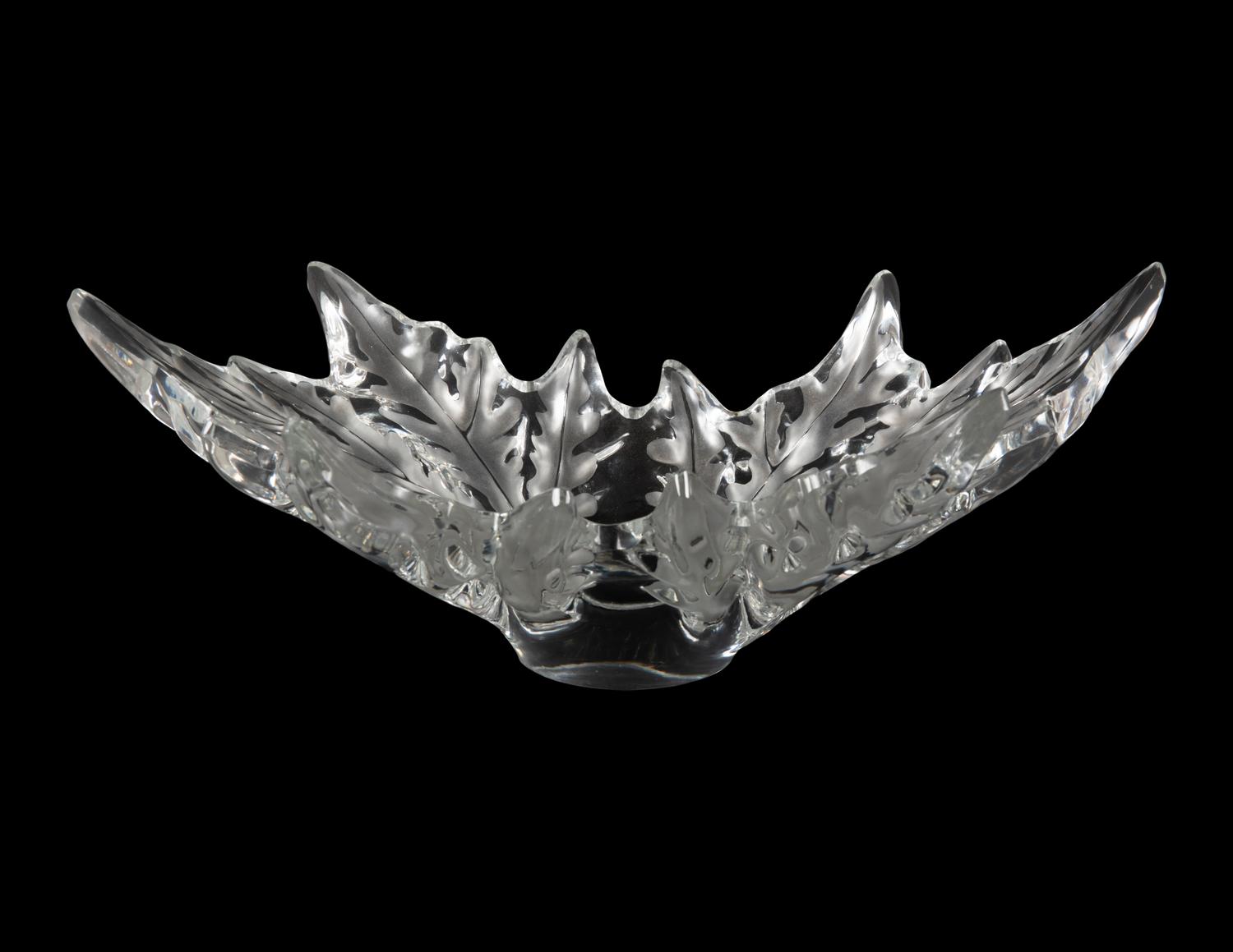A Lalique Champs Elysées Bowl