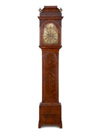 A Queen Anne Walnut Longcase Clock