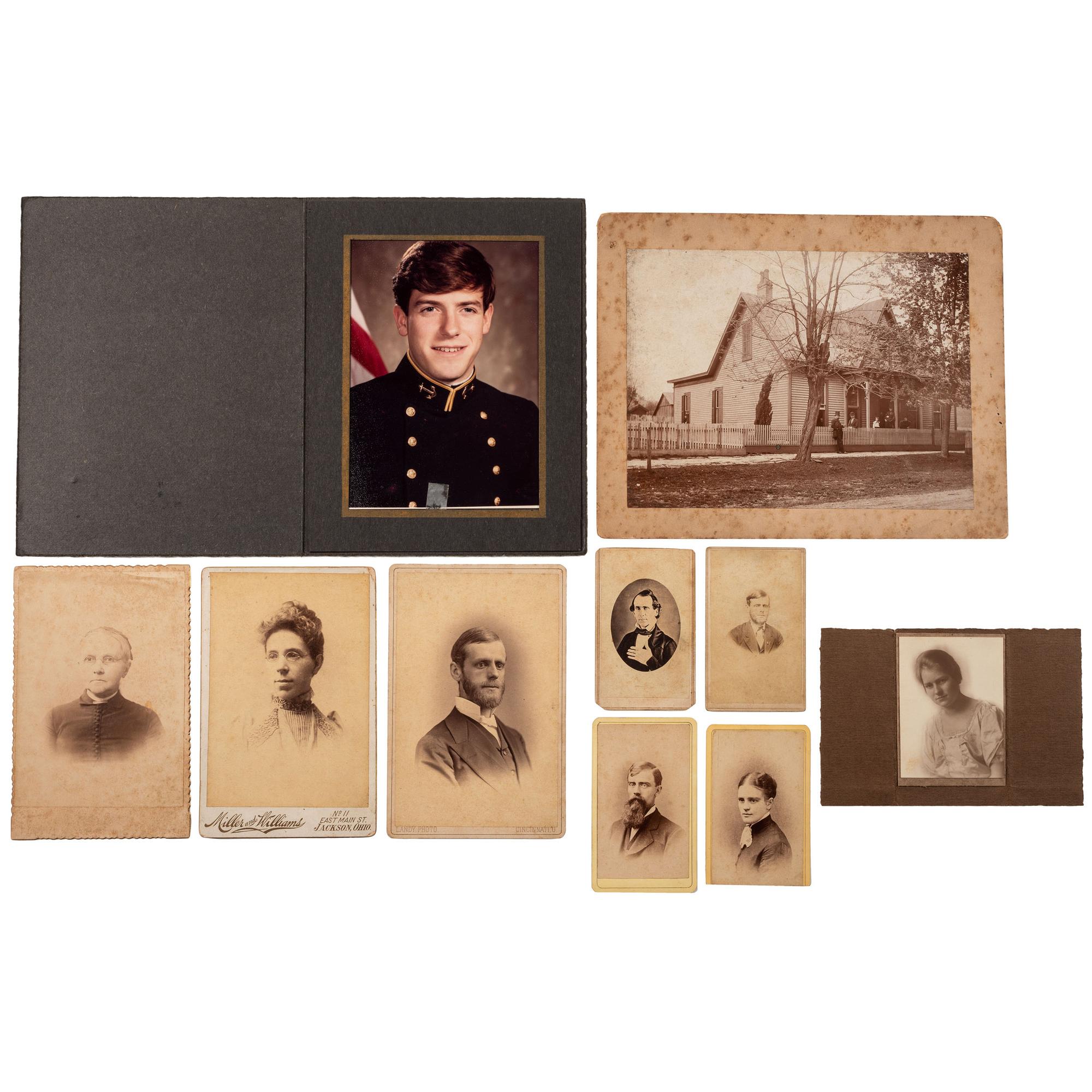 [GENERAL AMERICANA]. An archive associated with the Collings/Kirker family of Adams Co., Ohio, including:
