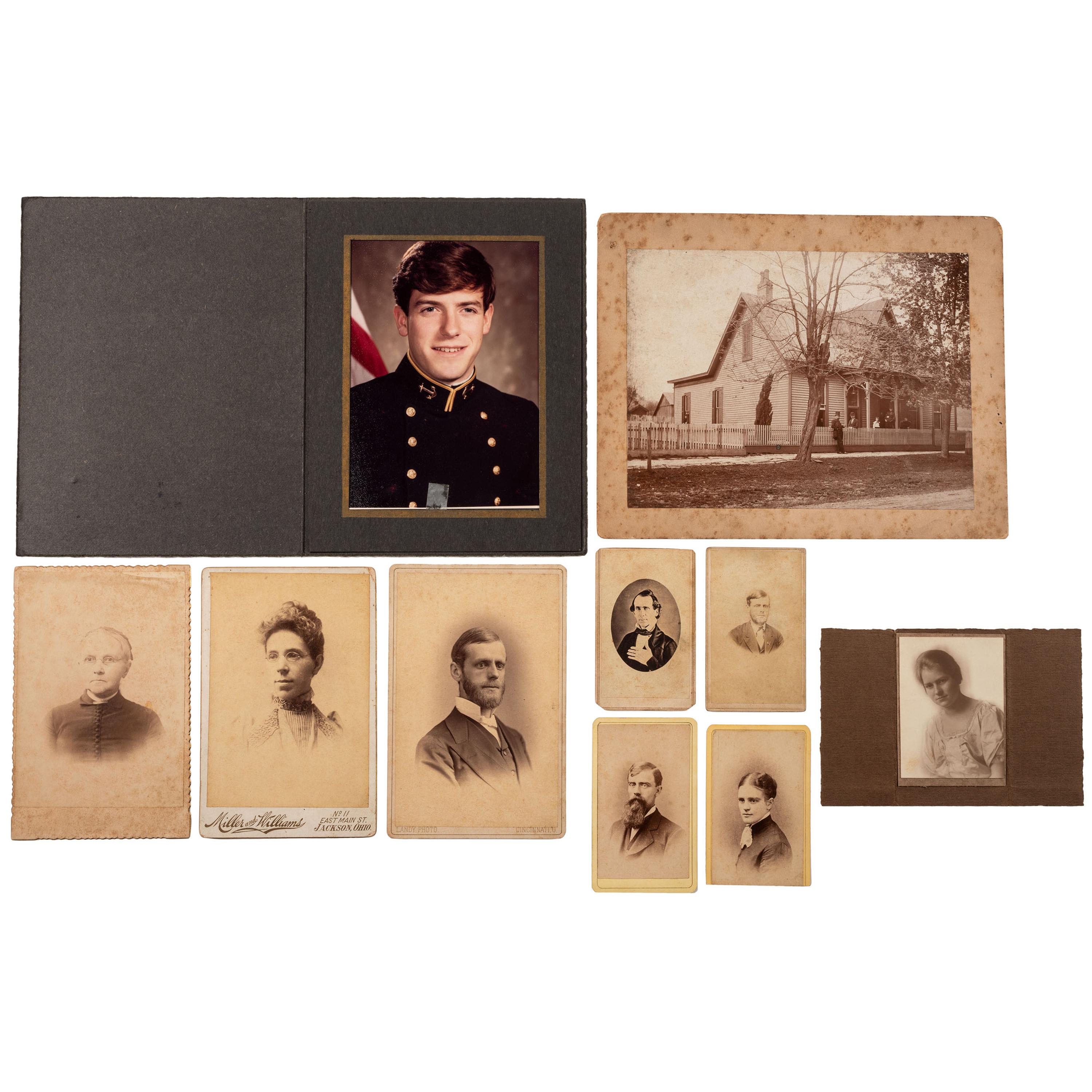 [GENERAL AMERICANA]. An archive associated with the Collings/Kirker family of Adams Co., Ohio, including: