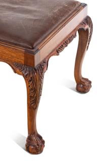 A Set of Eight George III Style Mahogany Dining Chairs