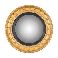 A Federal Style Bull's Eye Mirror