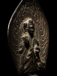 A Bronze Votive Figure of Buddha