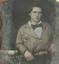 [Daguerreotype] A Goldminer with Shakespeare’s Works