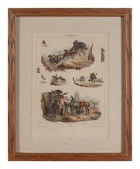 Seventeen French Lithographs
