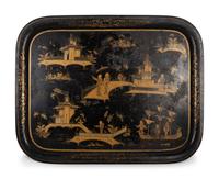 Two English Tôle Trays
