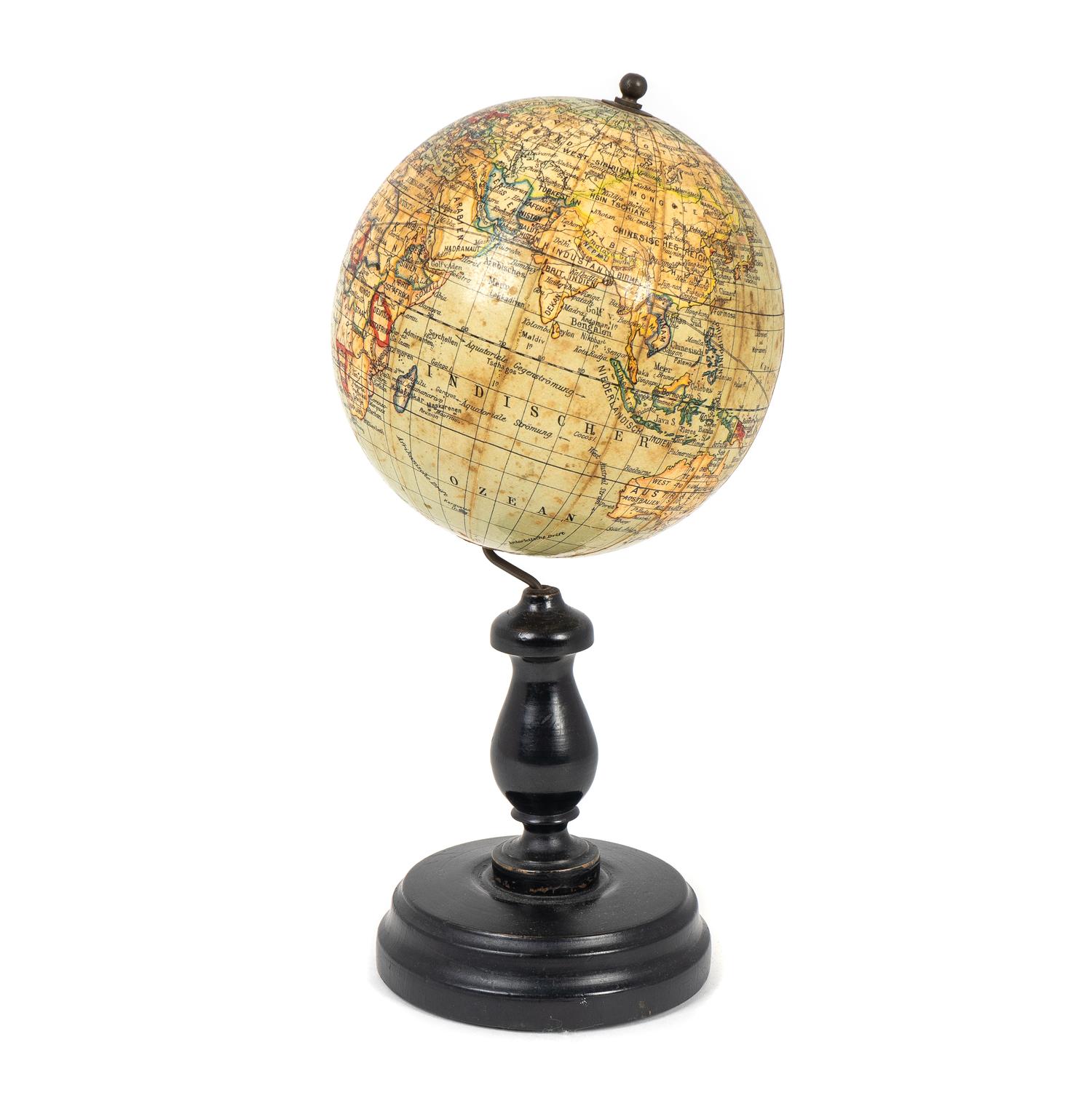 A German Table Globe — DR. NEUSES SCHILLERGLOBUS, BERLIN, EARLY 20TH CENTURY