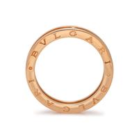 BVLGARI, ROSE GOLD 'B. ZERO-1' RING