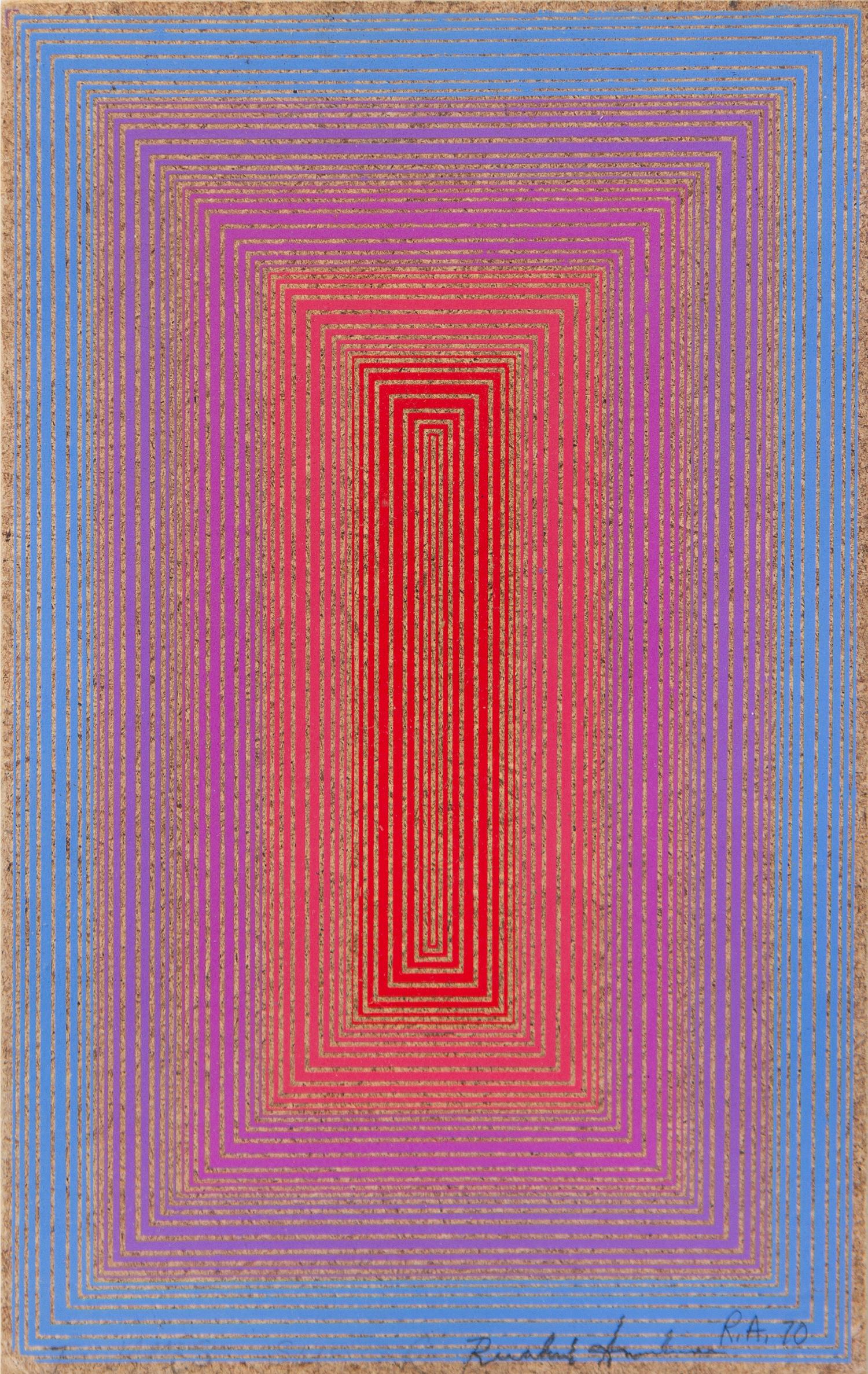 Richard Anuszkiewicz, (American, b. 1930), Untitled, 1970