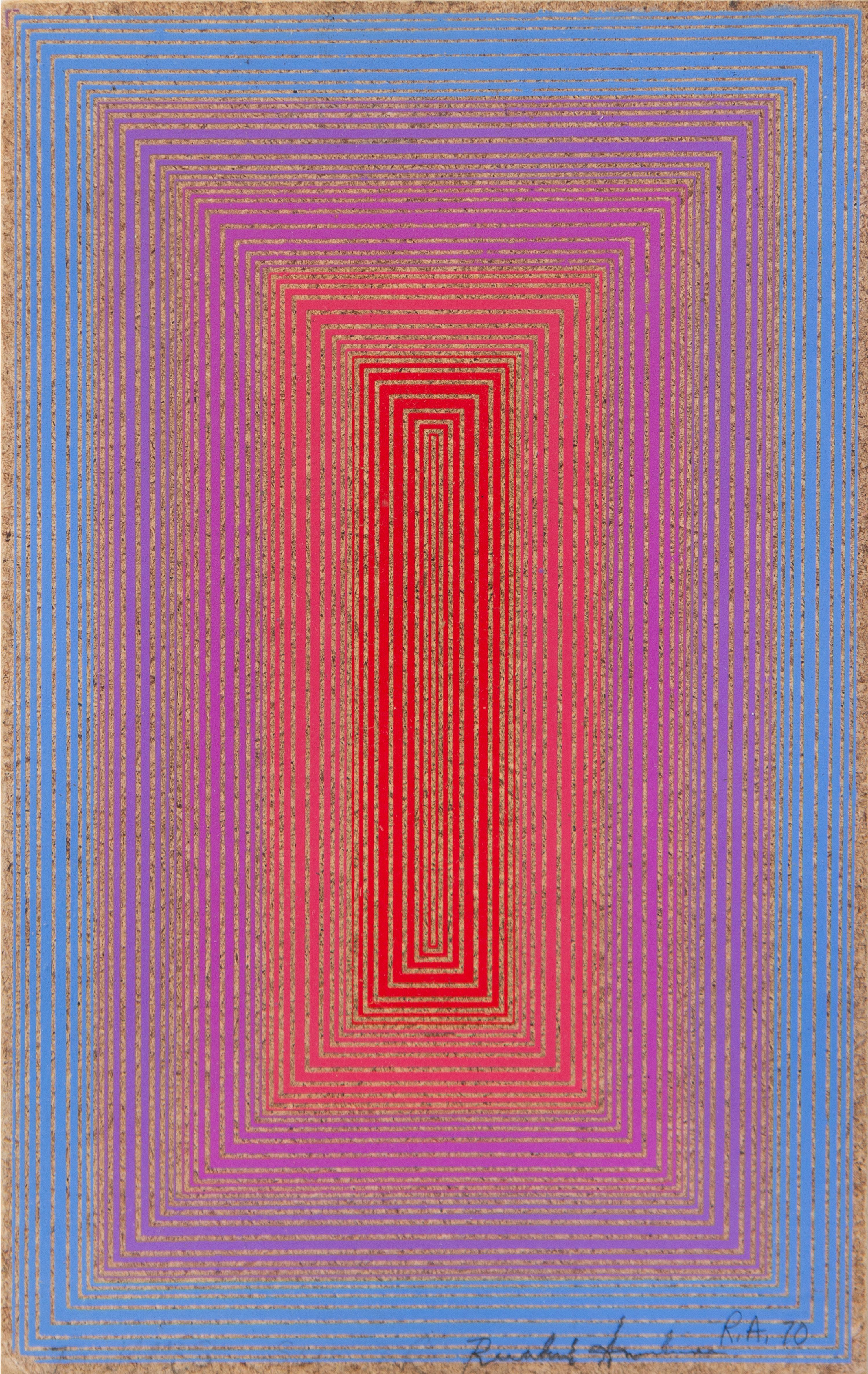 Richard Anuszkiewicz, (American, b. 1930), Untitled, 1970