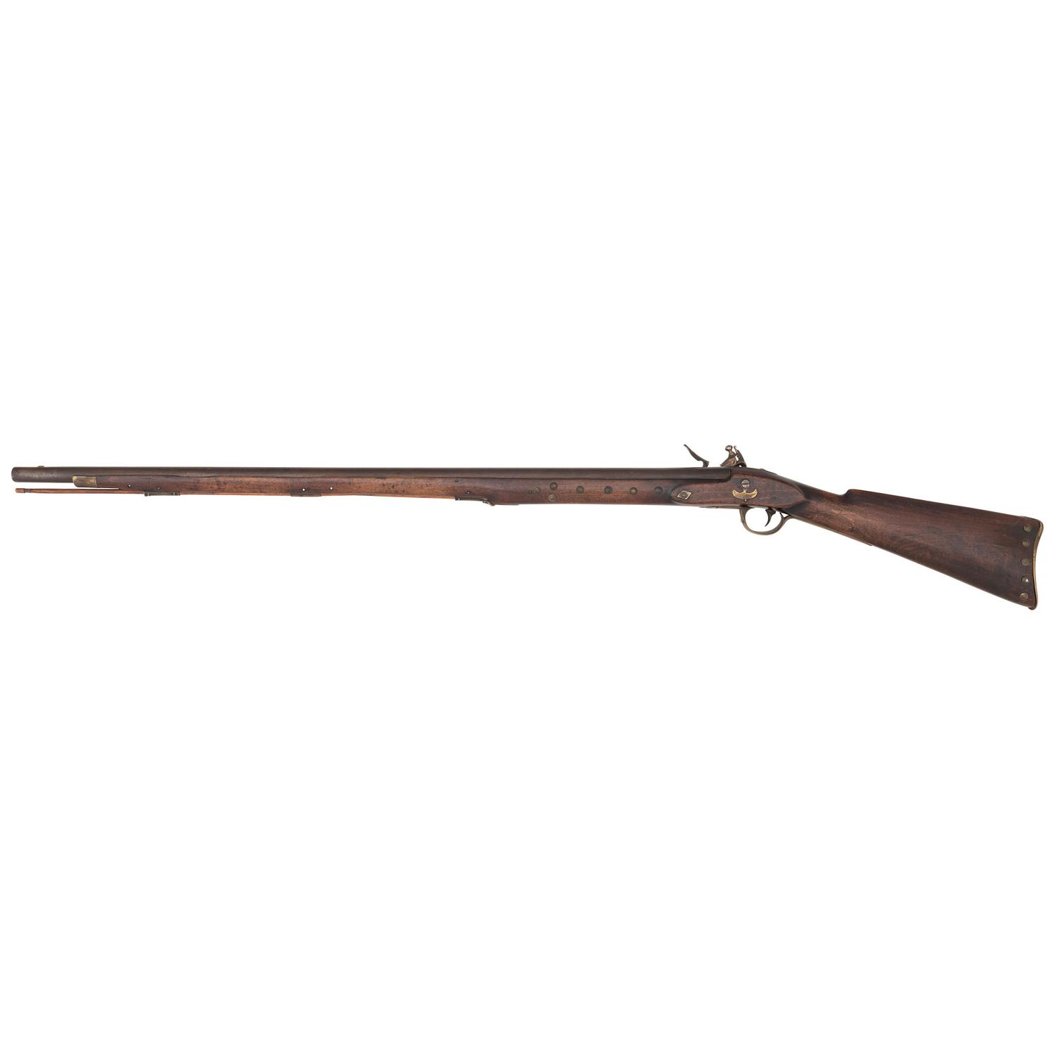 Reconverted Flintlock Tack Decorated Trade Gun