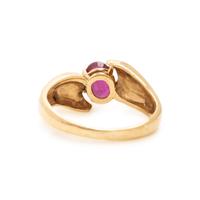 Ruby and Yellow Gold Ring