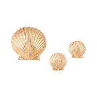 YELLOW GOLD SHELL SET