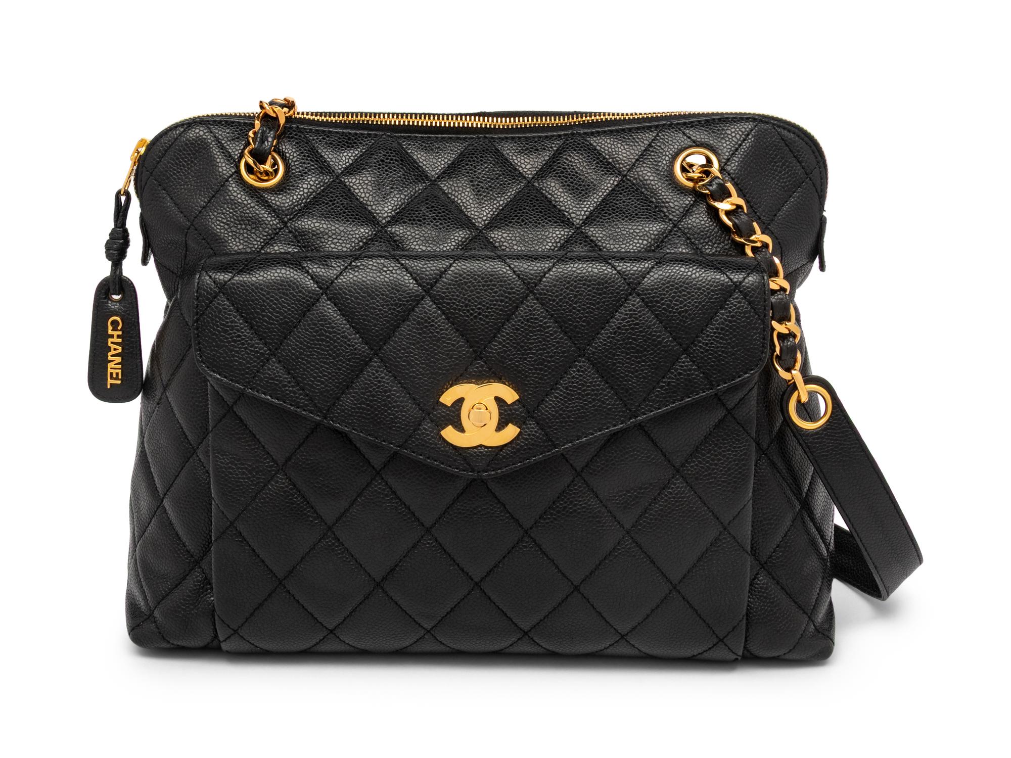 CHANEL, FLAP POCKET SHOULDER BAG