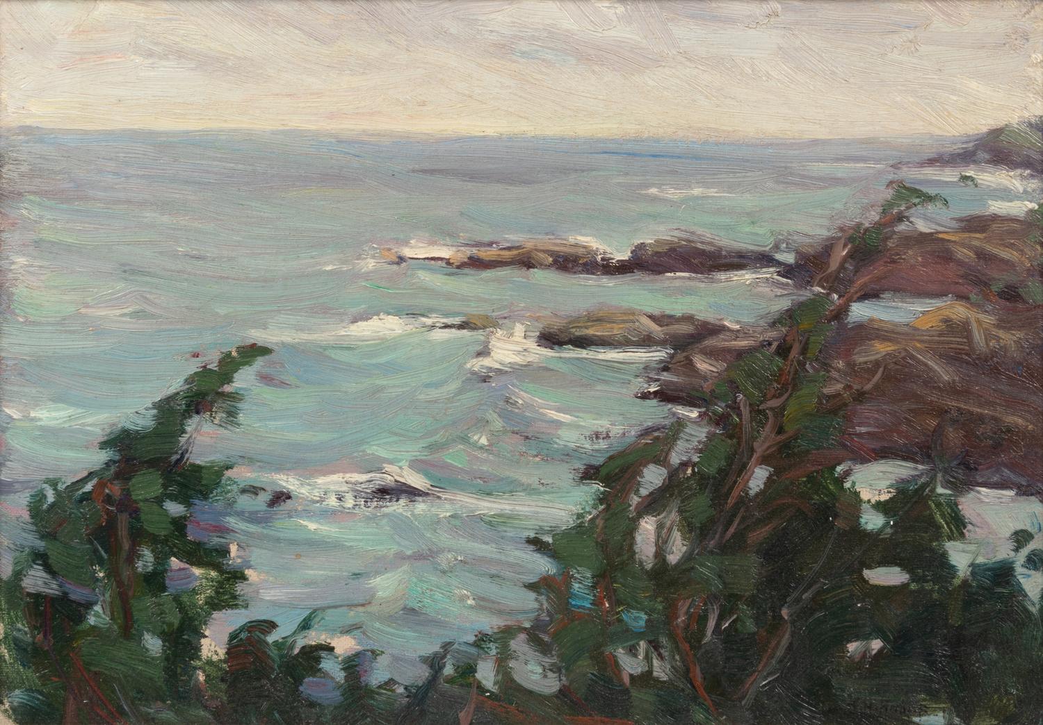 Maine Coastal Scene