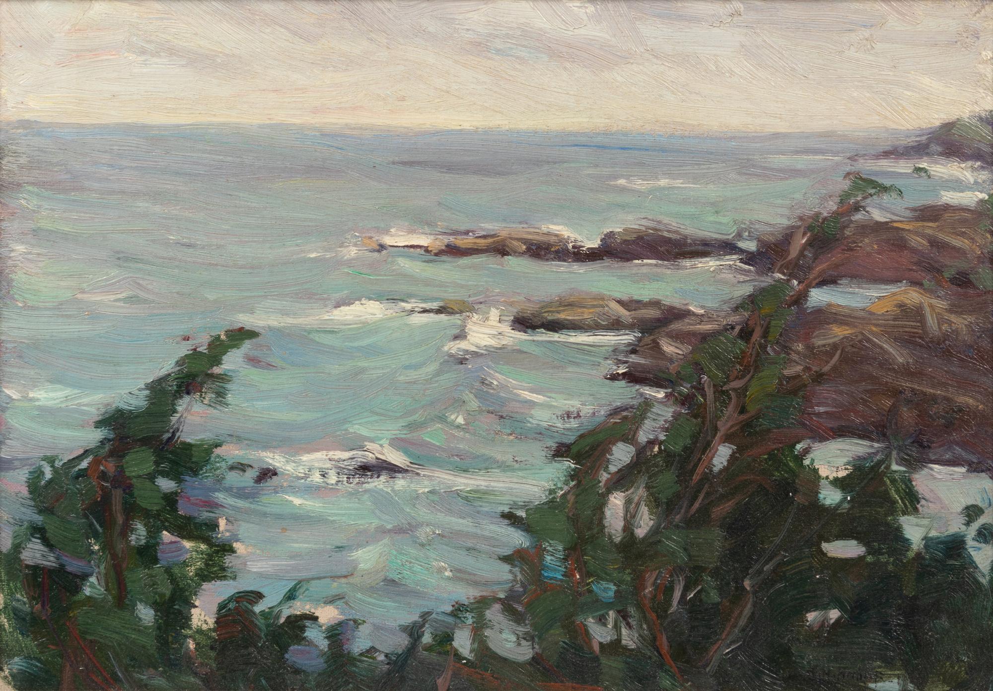 Maine Coastal Scene
