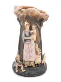 An Austrian Amphora Umbrella Stand
