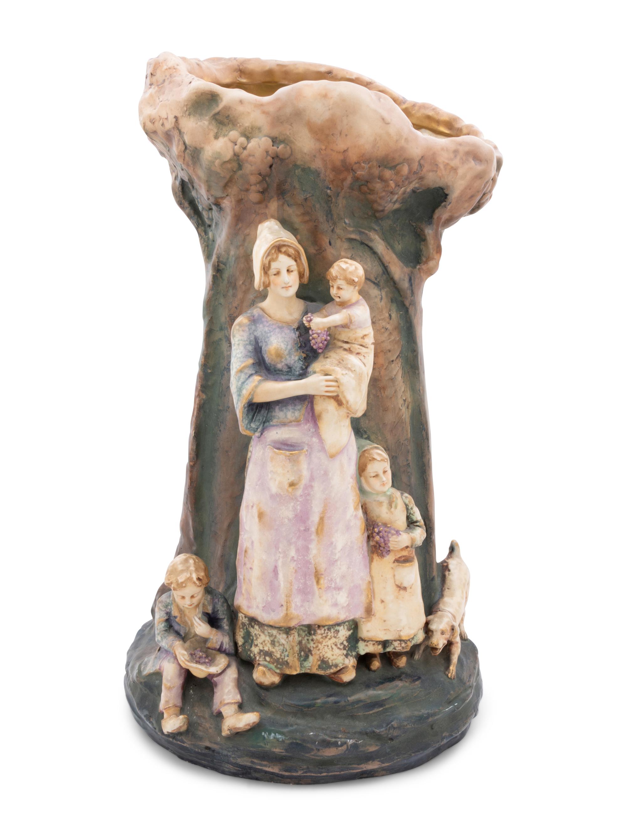An Austrian Amphora Umbrella Stand