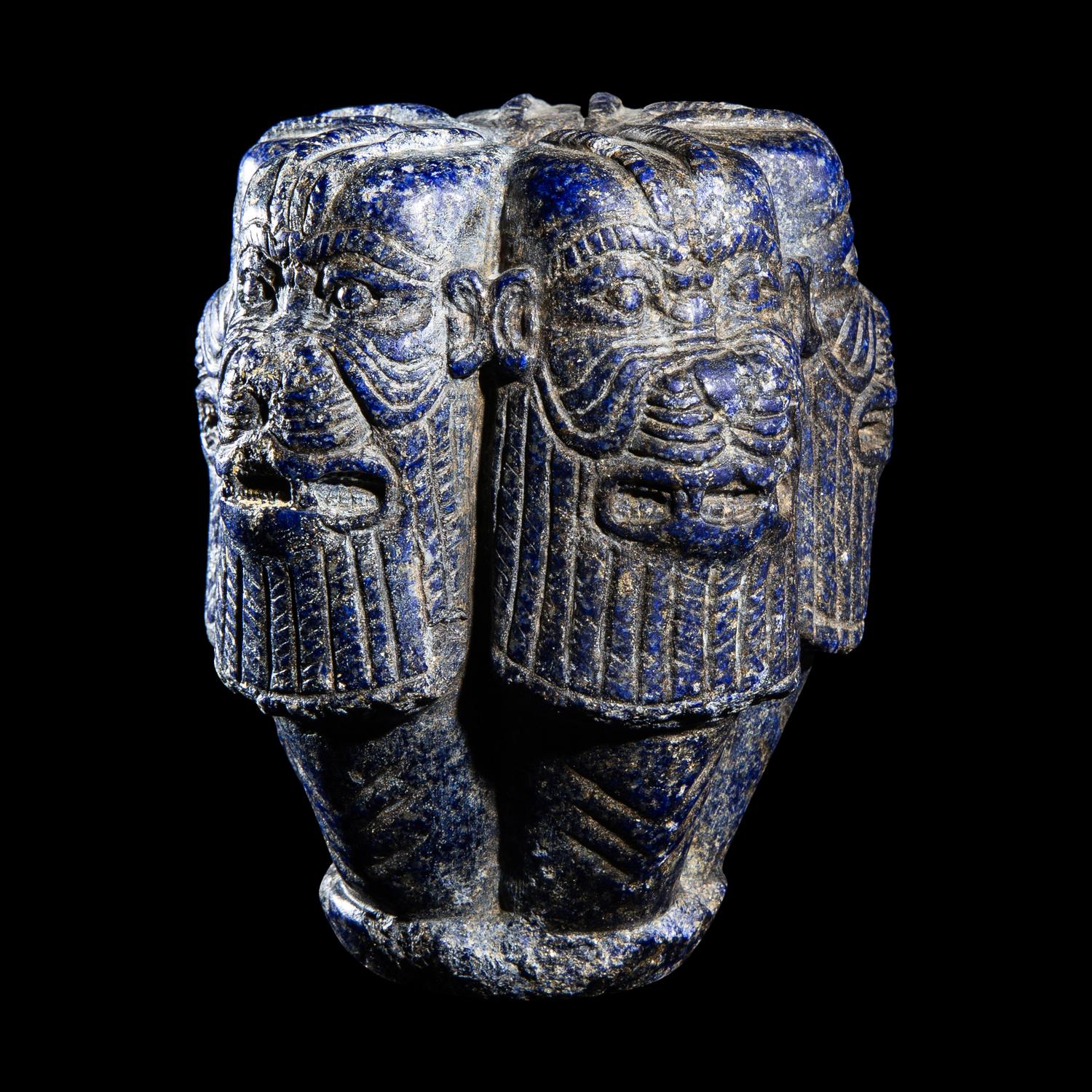 A Neo-Assyrian Lapis Lazuli Complex of the Guardian Pazuzu