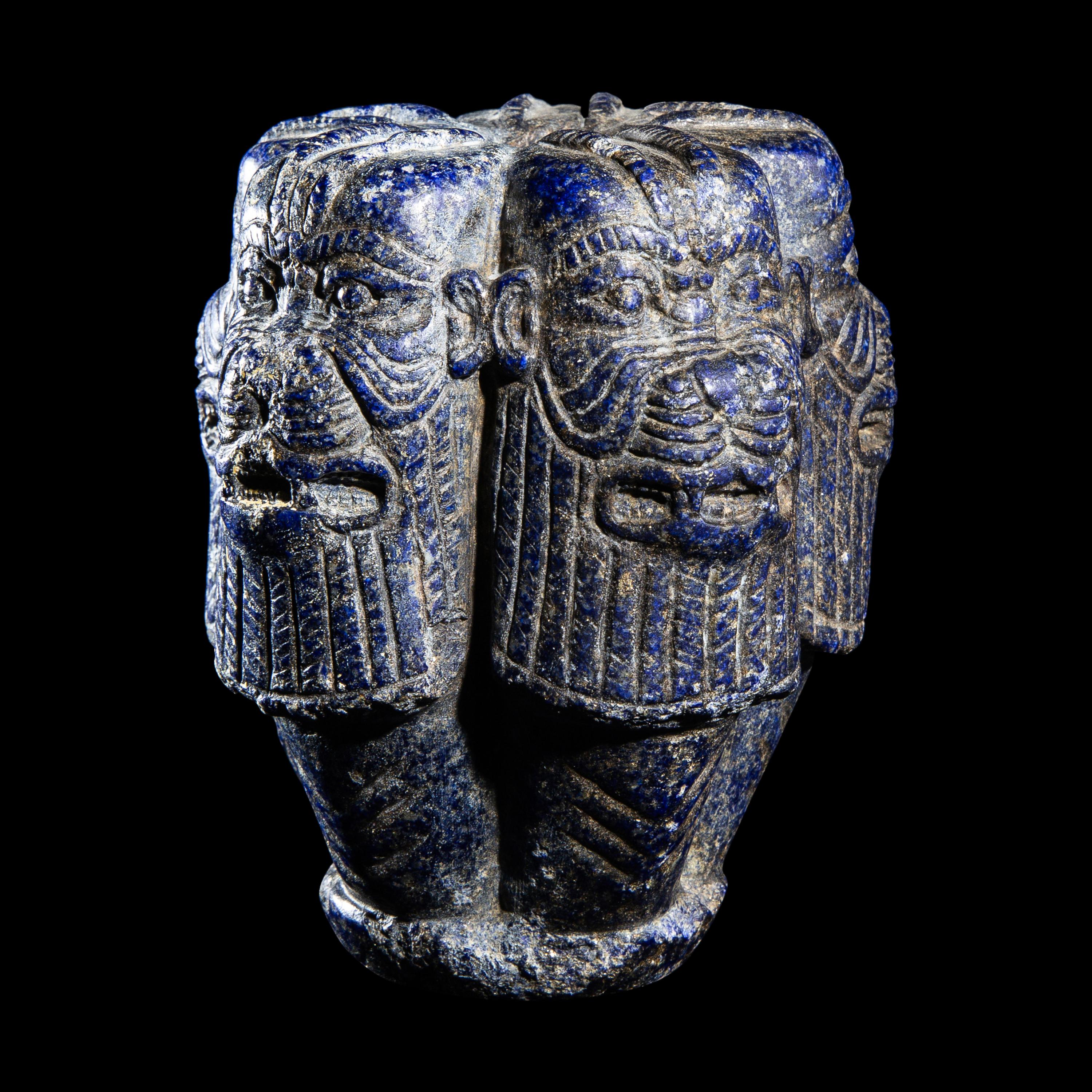 A Neo-Assyrian Lapis Lazuli Complex of the Guardian Pazuzu