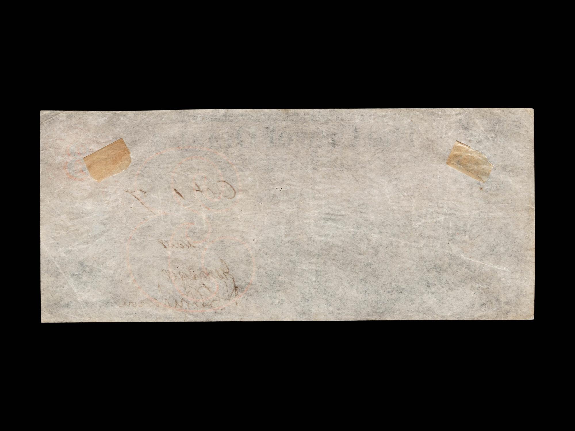 [OBSOLETE: Nebraska Territory] An 1857 City of Omaha $3 Note