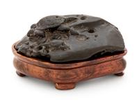 A Chinese Hardwood Carving