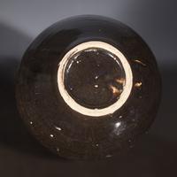 A Chinese Cizhou Black Glazed Jar, Duluping, Jin/Yuan Dynasty — 金/元 磁州窯黑釉鐵鏽花嘟噜瓶