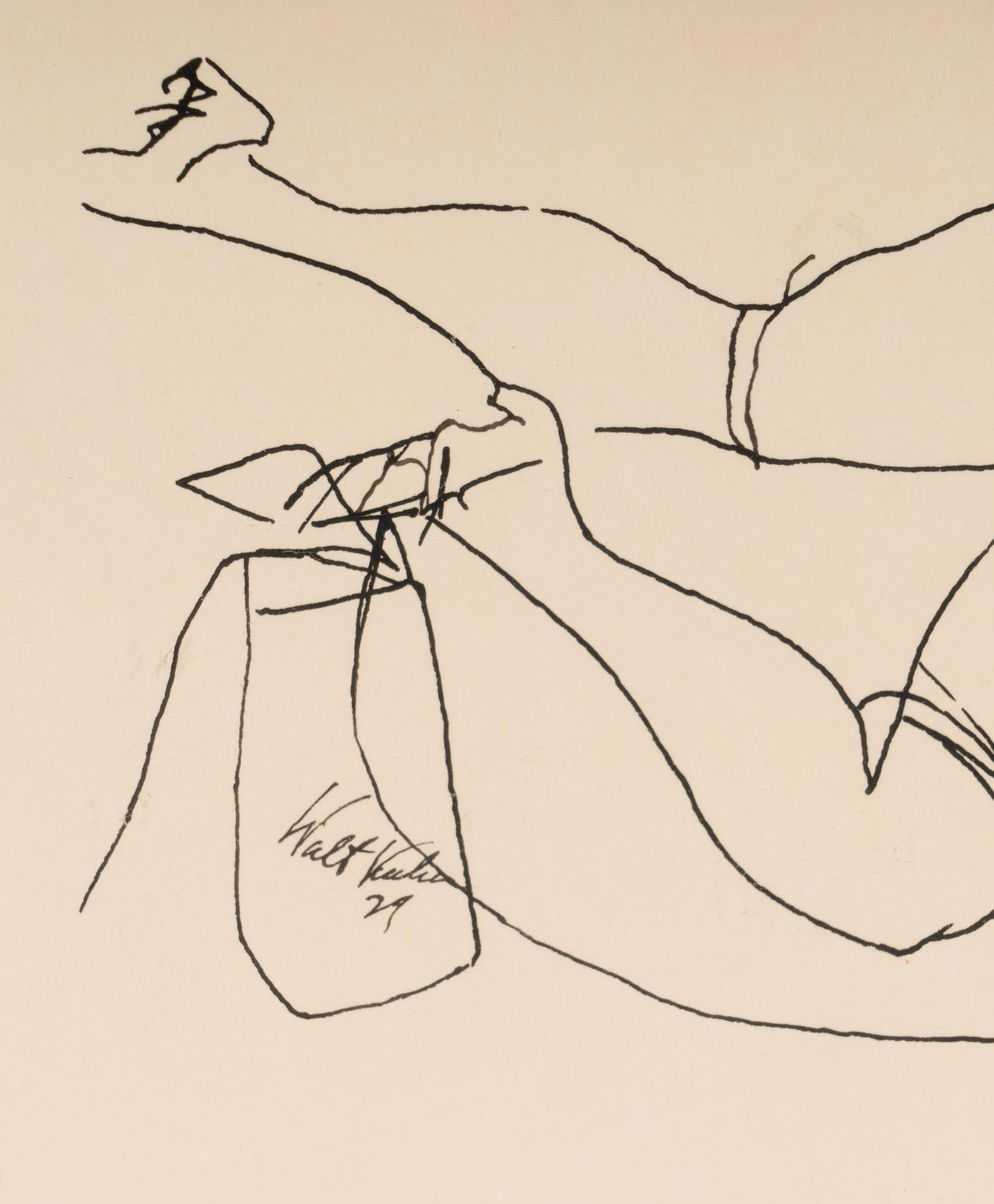 Nude Woman on Couch , 1929