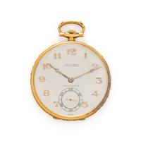 ULYSSE NARDIN RETAILED BY TÜRLER, 18K YELLOW GOLD POCKETWATCH