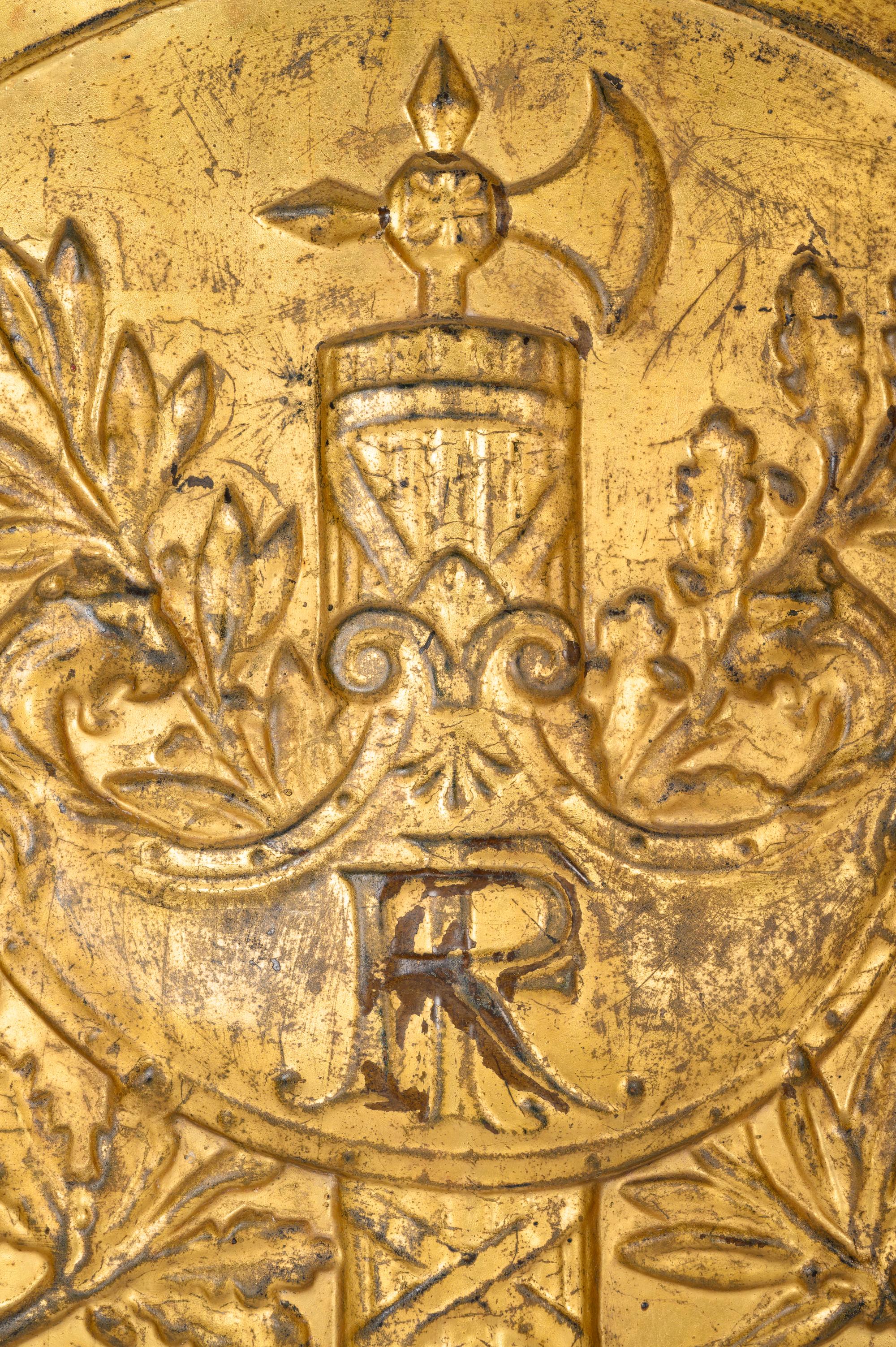 A Gilt Bronze French Republic Consulat Plaque
