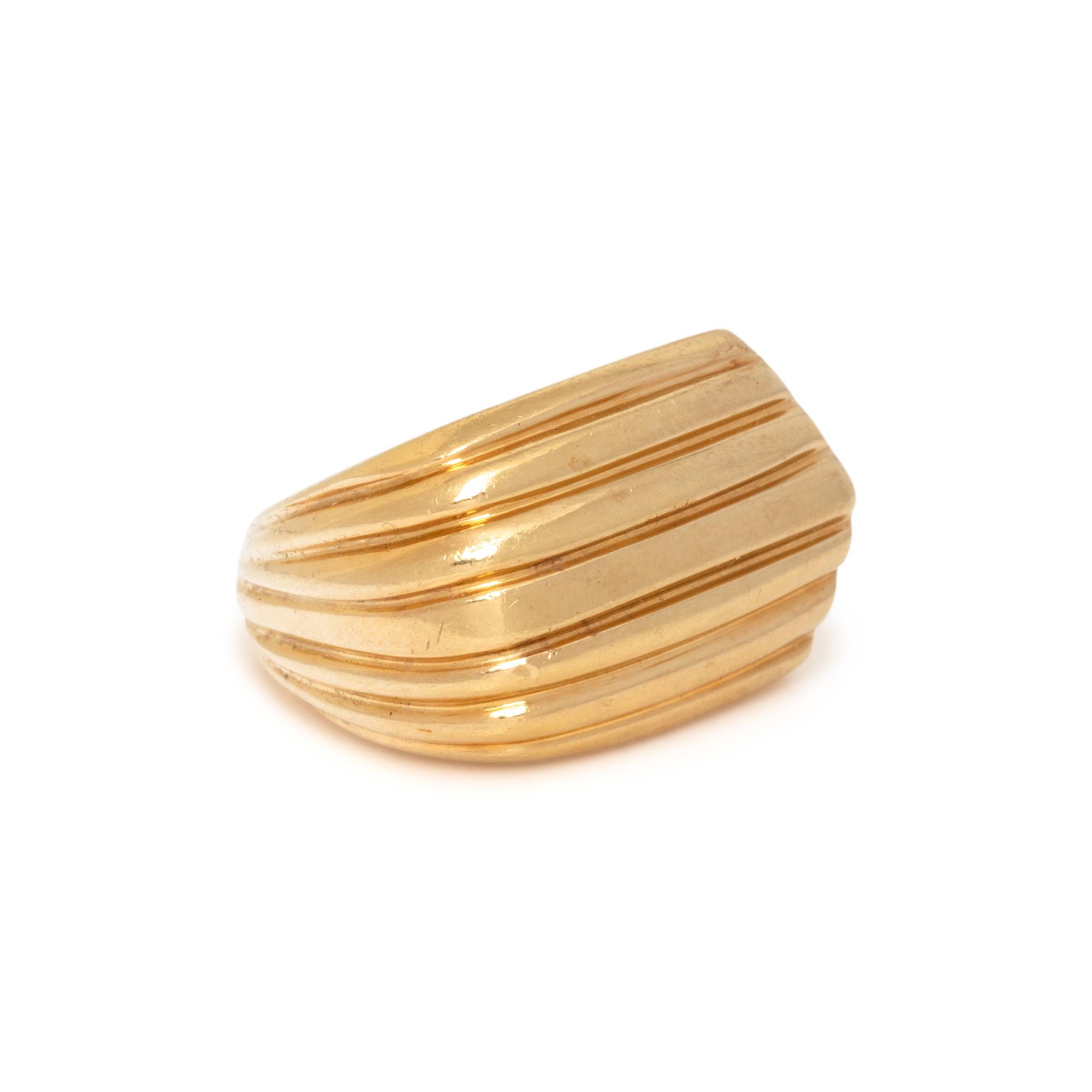 YELLOW GOLD RING