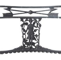 A Pair of Molla Cast Aluminum Diana the Huntress Garden Chairs