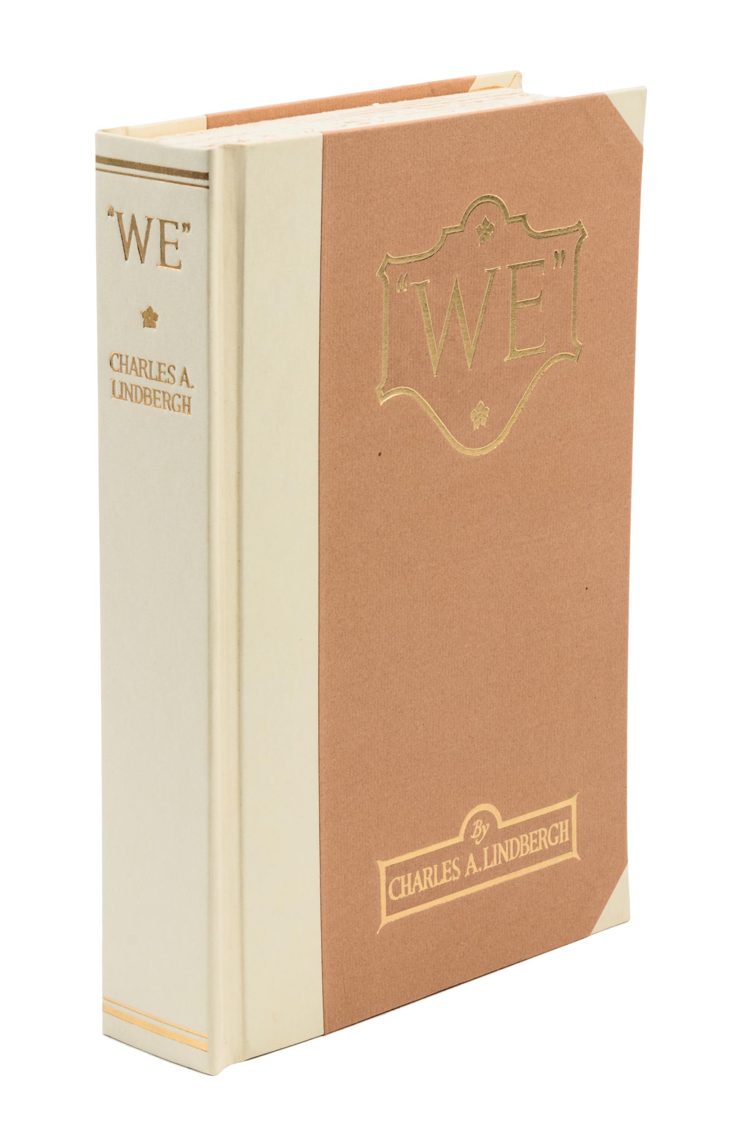 LINDBERGH, Charles A. (1902-1974). We. New York, 1927. LIMITED EDITION, one of 100 Presentation Copies.