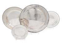 Four American Silver Articles Diameter of largest 14 inches. — MID 20TH CENTURY