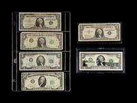 A Collection of U.S. Issued Paper Money