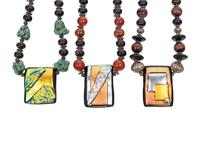 A Group of Thirteen Necklaces and Three Pendants
