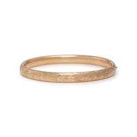 YELLOW GOLD BANGLE BRACELET