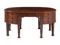 A George III Style Mahogany Desk