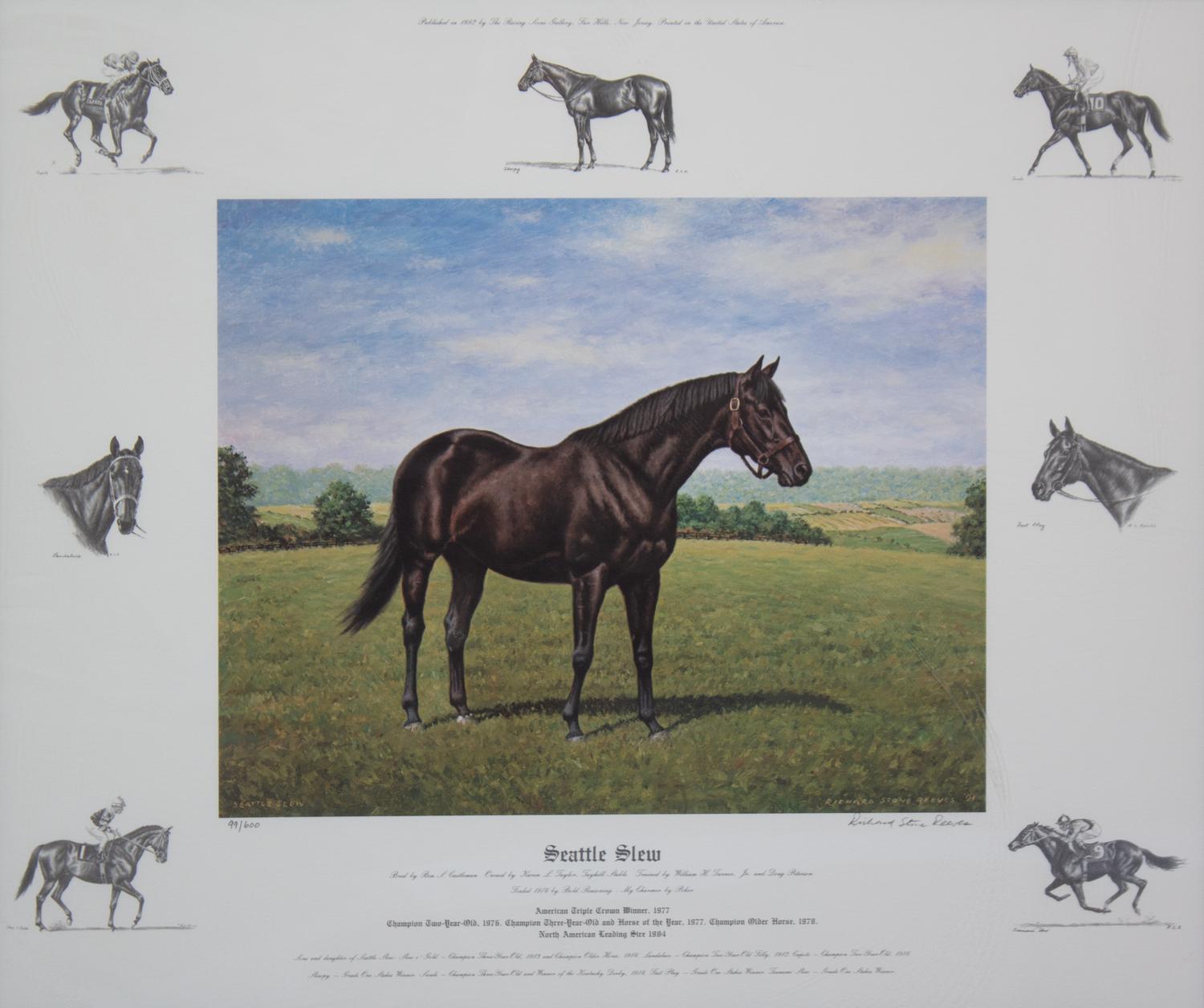 Nineteen Equestrian Prints