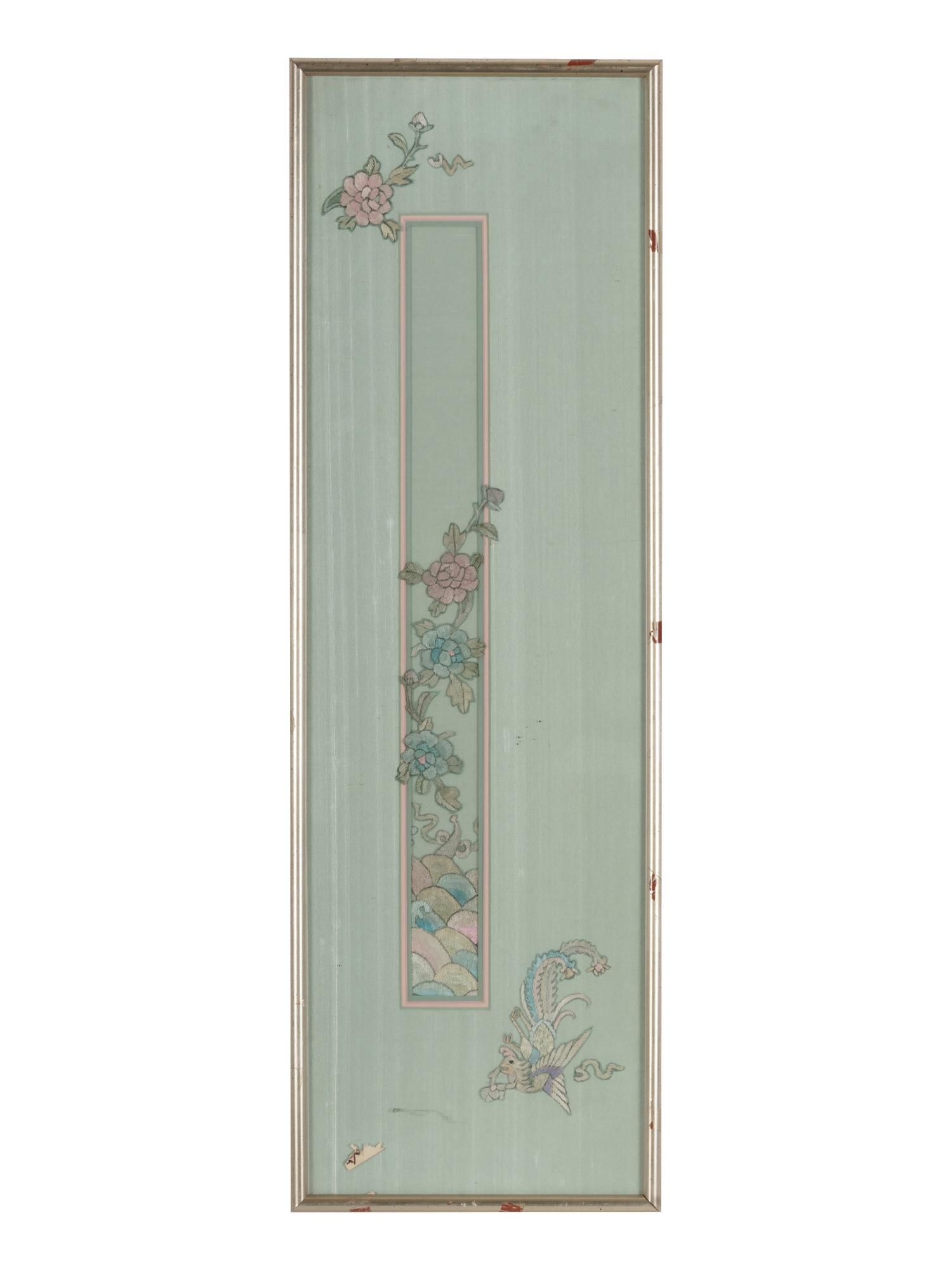 10 Chinese Embroidered and Woven Silk Articles
