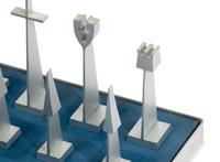 Modernist Chess Set, 1962 Alcoa Enterprises, USA