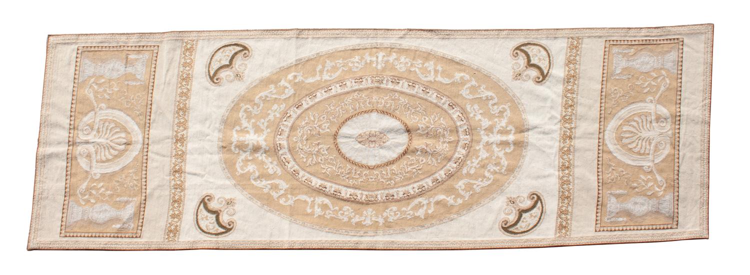 A Machine Made Wall Tapestry 9' x 3' 3" — 20TH CENTURY