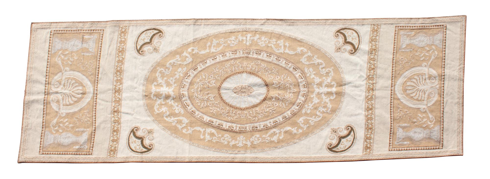 A Machine Made Wall Tapestry 9' x 3' 3" — 20TH CENTURY